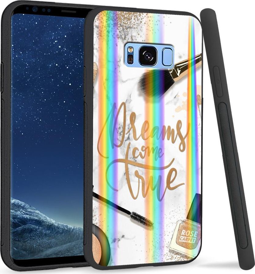 Super Fashion Etui na telefon Samsung S8 Rainbow Case Dreams Come True 1