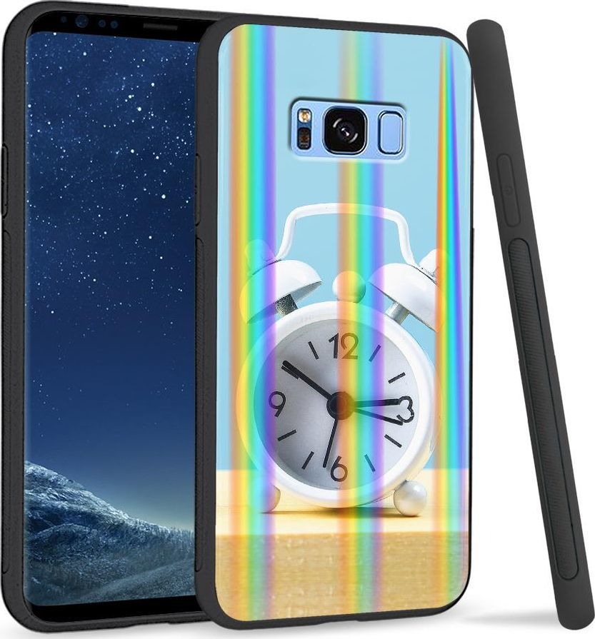 Super Fashion Etui na telefon Samsung S8 Rainbow Case Czas wstawać 1