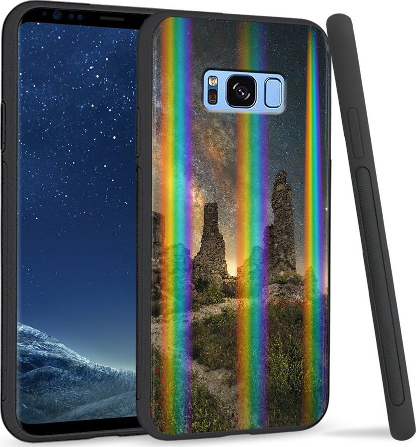 Super Fashion Etui na telefon Samsung S8 Rainbow Case Stone Path 1