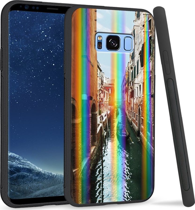 Super Fashion Etui Rainbow Series na Samsung S8 Plus Kanał w Wenecji 1