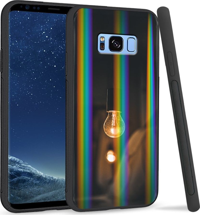 Super Fashion Etui Rainbow Series na Samsung S8 Plus Żarówka 1