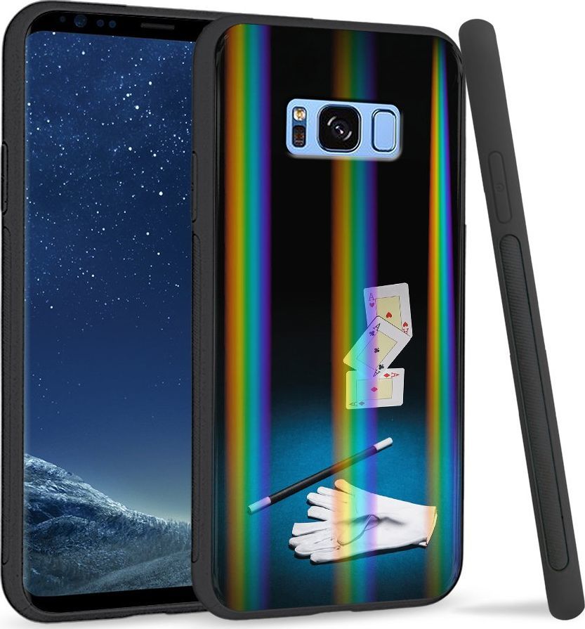 Super Fashion Etui Rainbow Series na Samsung S8 Plus Zestaw magika 1