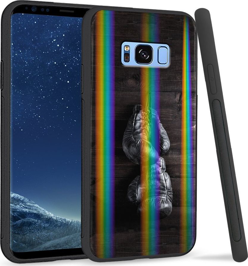 Super Fashion Etui Rainbow Series na Samsung S8 Plus Stare rękawice 1