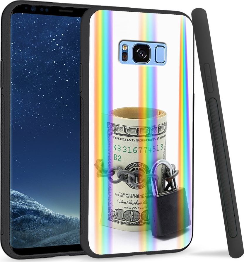 Super Fashion Etui Rainbow Series na Samsung S8 Plus Pięniądze 1