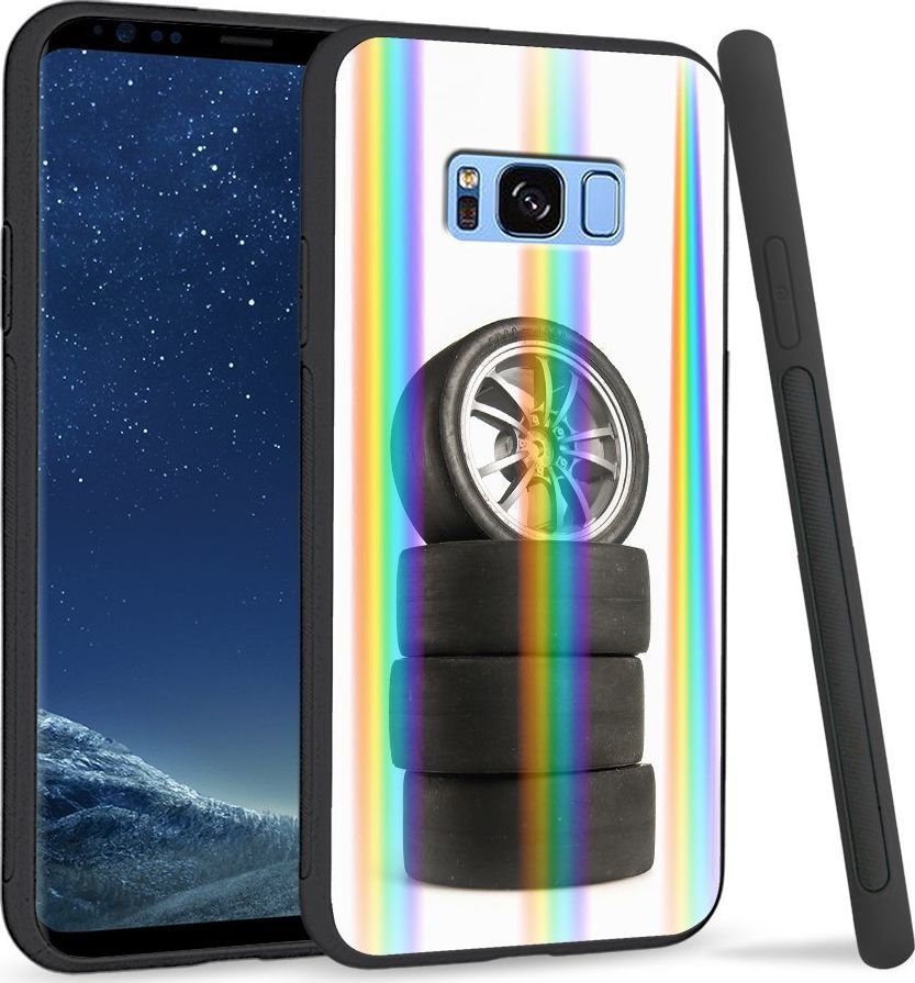 Super Fashion Etui Rainbow Series na Samsung S8 Plus Opony 1
