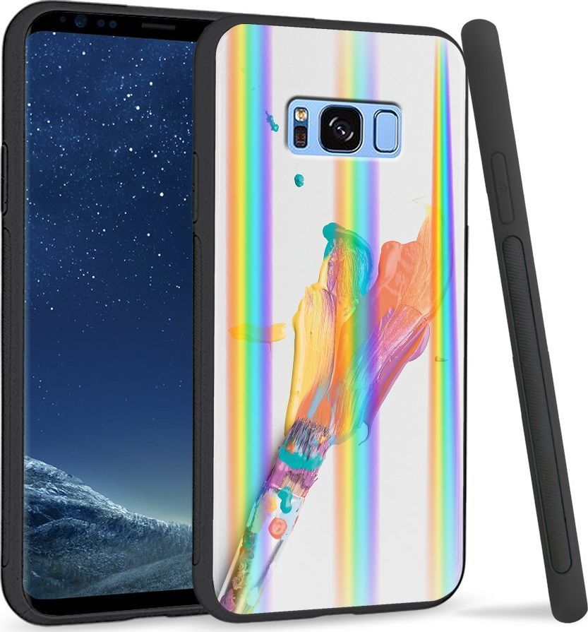 Super Fashion Etui Rainbow Series na Samsung S8 Plus Pastelowe farby 1