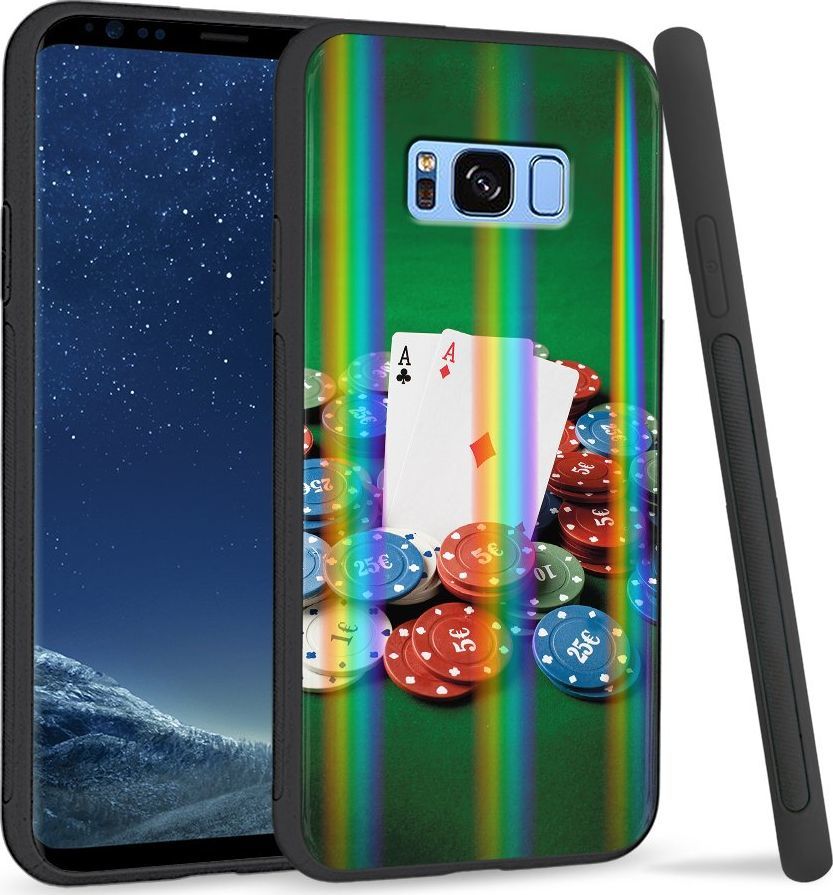Super Fashion Etui Rainbow Series na Samsung S8 Plus Poker 1