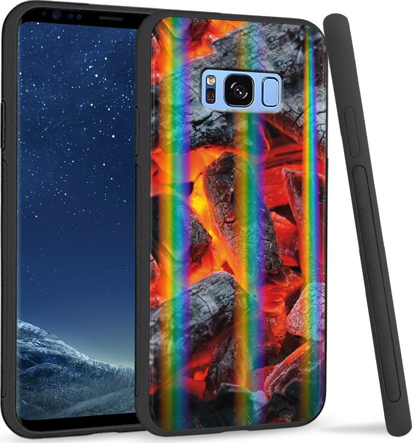 Super Fashion Etui Rainbow Series na Samsung S8 Plus Ognisko 1