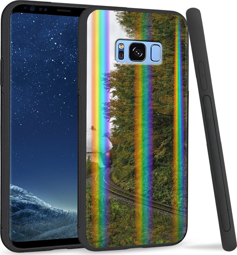 Super Fashion Etui Rainbow Series na Samsung S8 Plus Tory w lesie 1