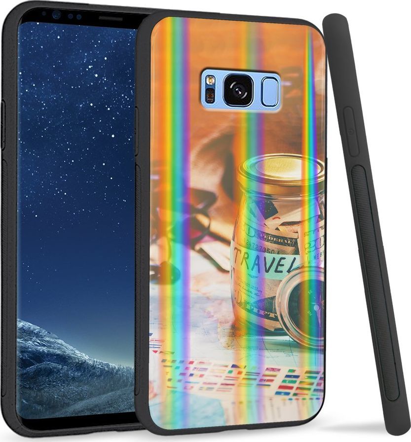 Super Fashion Etui Rainbow Series na Samsung S8 Plus Słoik 1