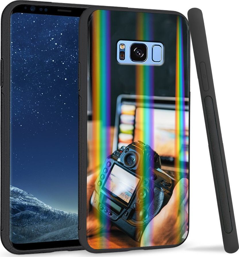 Super Fashion Etui Rainbow Series na Samsung S8 Plus Zestaw fotografa 1