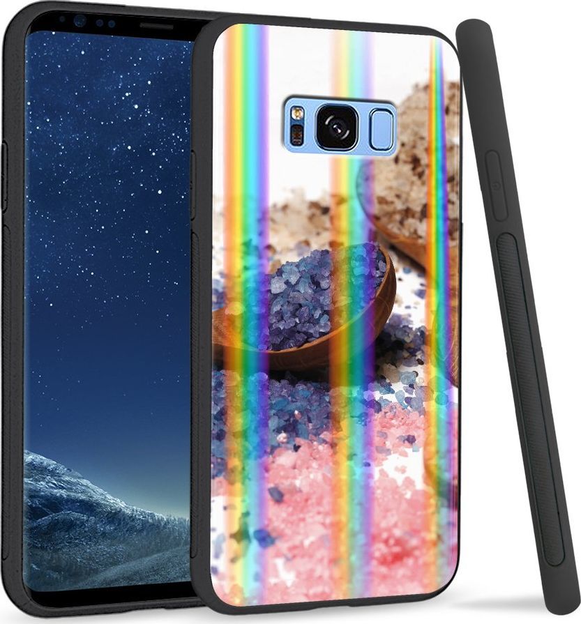 Super Fashion Etui Rainbow Series na Samsung S8 Plus Sól 1
