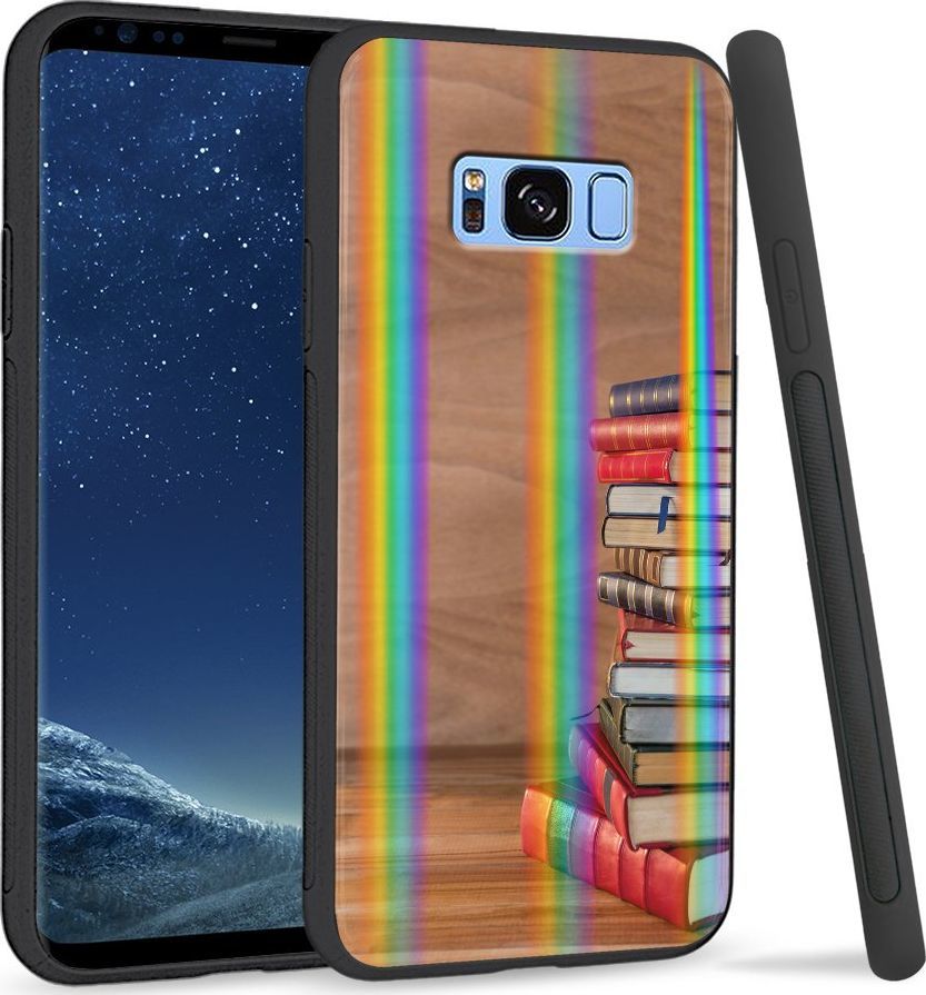 Super Fashion Etui Rainbow Series na Samsung S8 Plus Książki 1