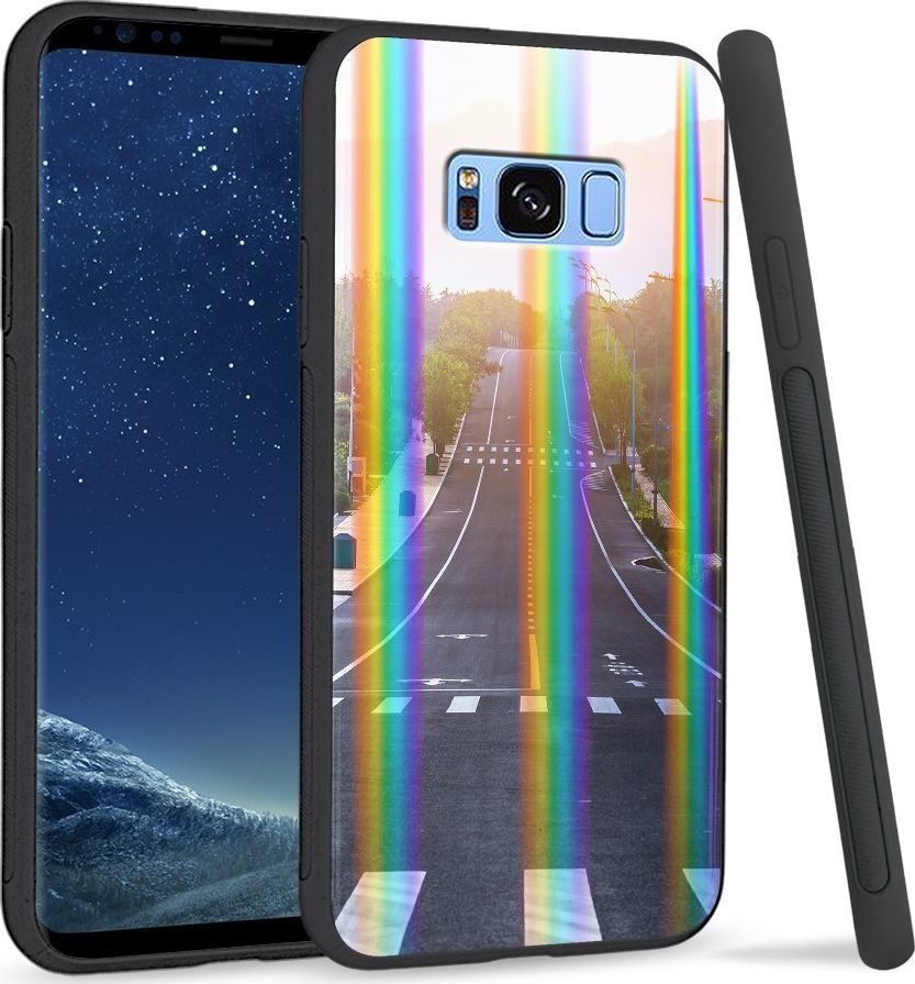 Super Fashion Etui Rainbow Series na Samsung S8 Plus Droga w górę 1