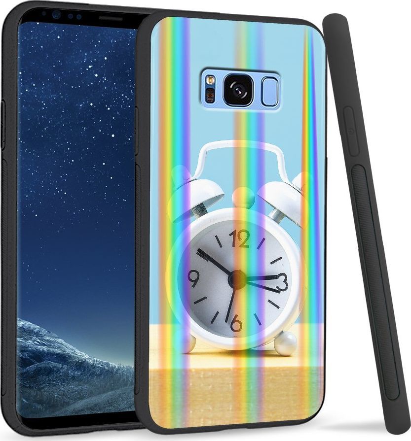Super Fashion Etui Rainbow Series na Samsung S8 Plus Czas wstawać 1