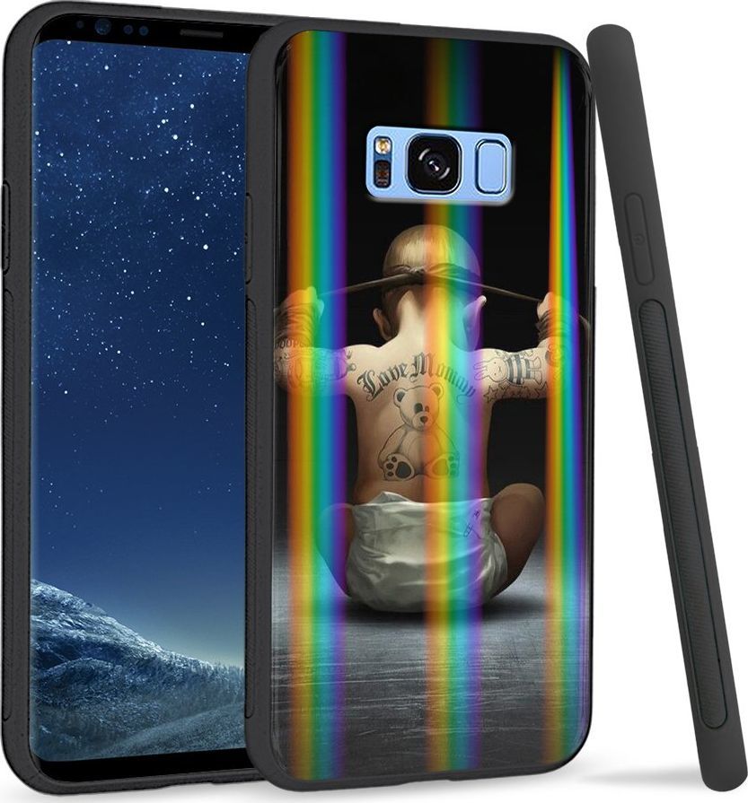 Super Fashion Etui Rainbow Series na Samsung S8 Plus Hard Rock Baby 1