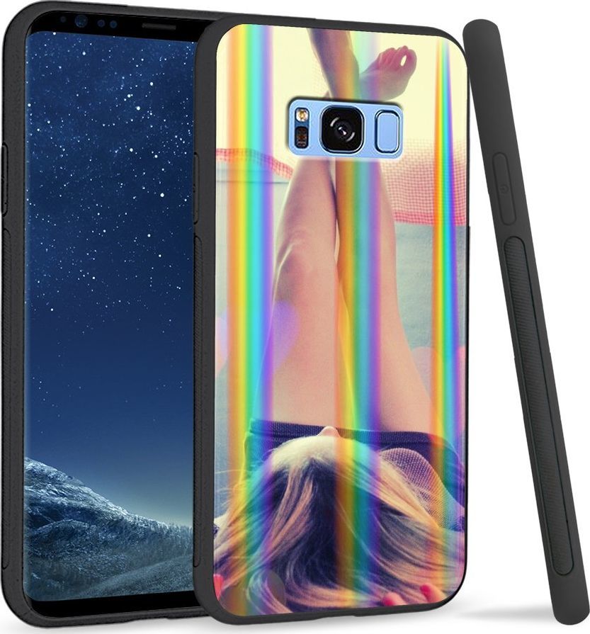 Super Fashion Etui Rainbow Series na Samsung S8 Plus Lady 1