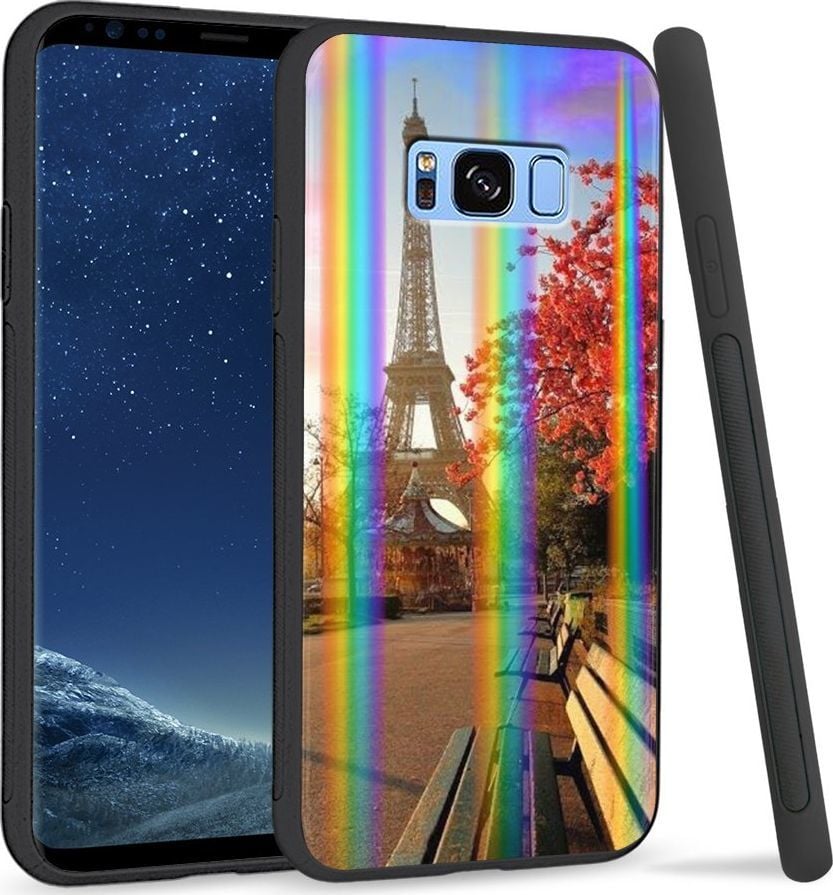 Super Fashion Etui Rainbow Series na Samsung S8 Plus Paris 1