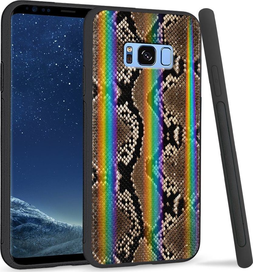 Super Fashion Etui Rainbow Series na Samsung S8 Plus Snake's Skin 1