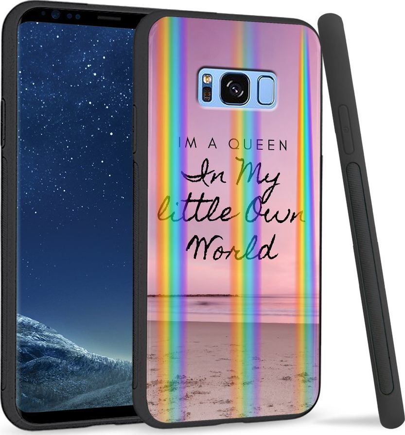 Super Fashion Etui Rainbow Series na Samsung S8 Plus Im a Queen in my little Own World 1
