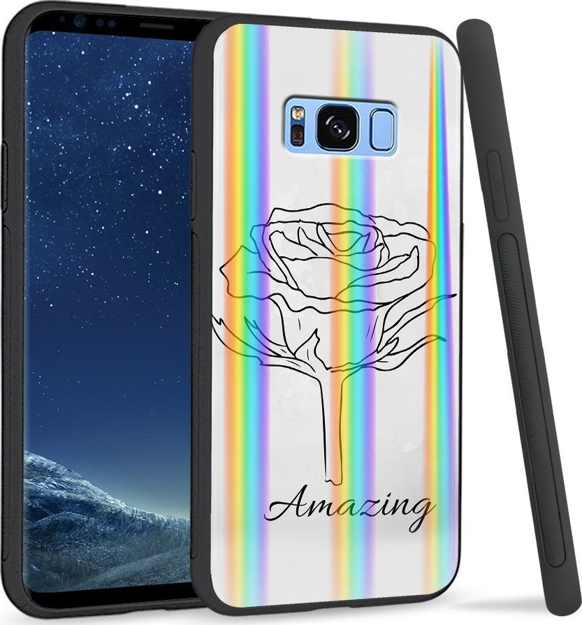Super Fashion Etui Rainbow Series na Samsung S8 Plus Amazing 1