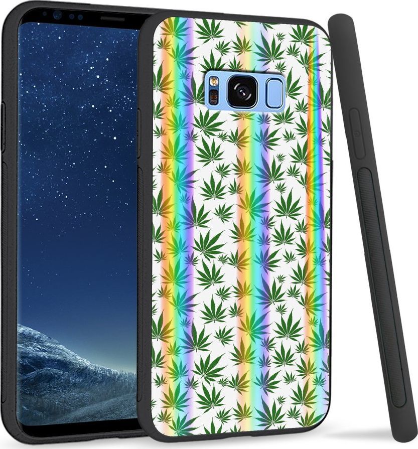 Super Fashion Etui Rainbow Series na Samsung S8 Plus Listki 1