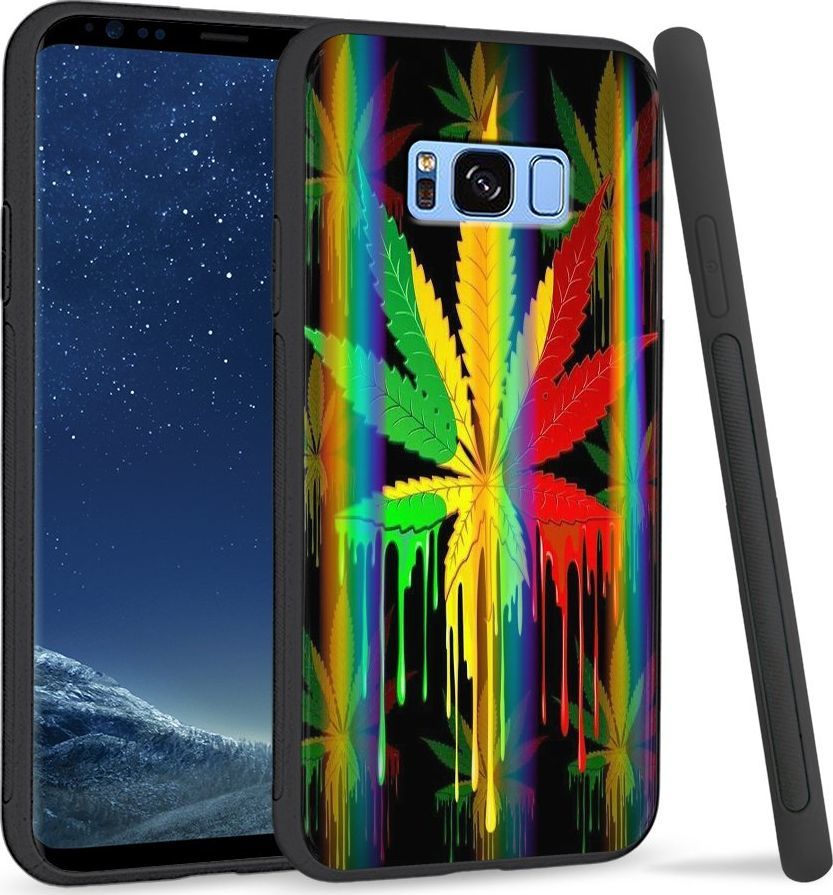 Super Fashion Etui Rainbow Series na Samsung S8 Plus Jamaica Zioło 1