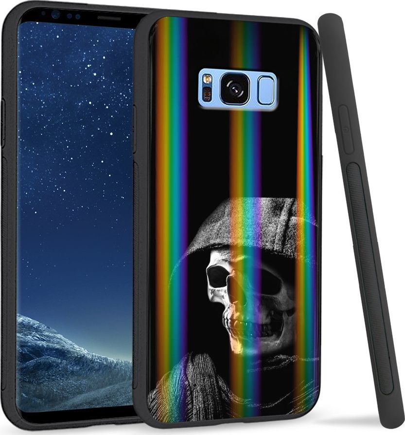 Super Fashion Etui Rainbow Series na Samsung S8 Plus Szkieletor 1