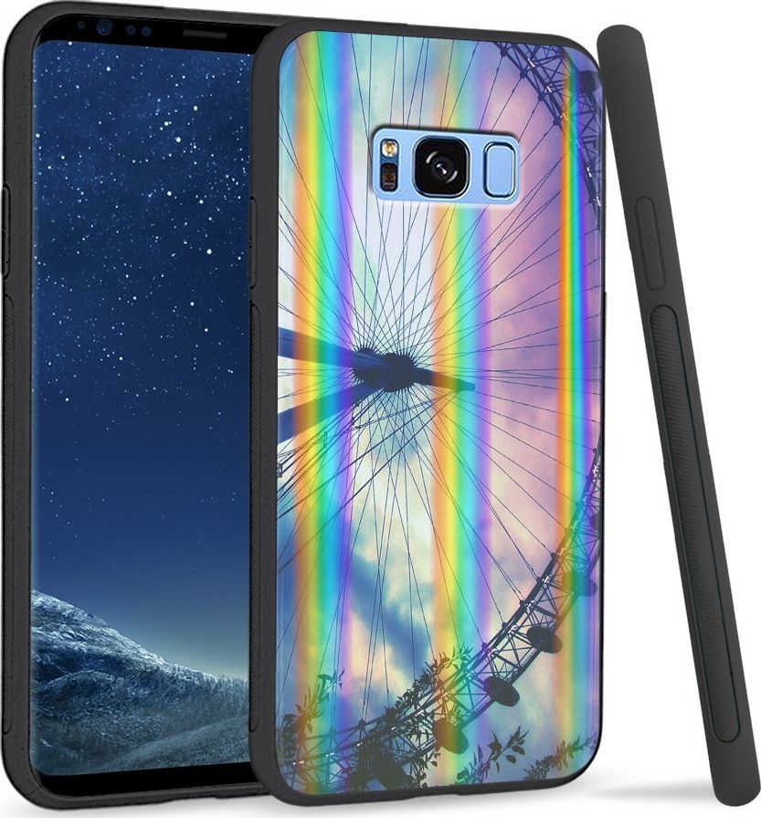 Super Fashion Etui Rainbow Series na Samsung S8 Plus Rollercoster 1