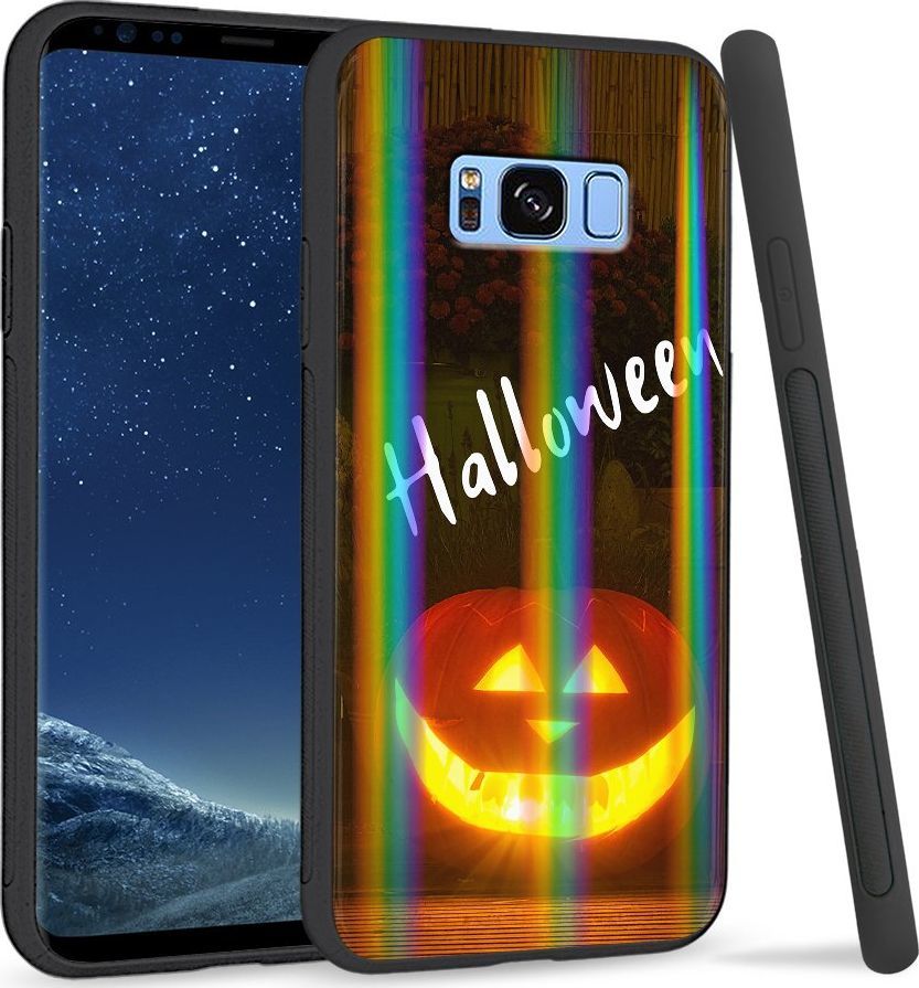 Super Fashion Etui Rainbow Series na Samsung S8 Plus Halloween 1