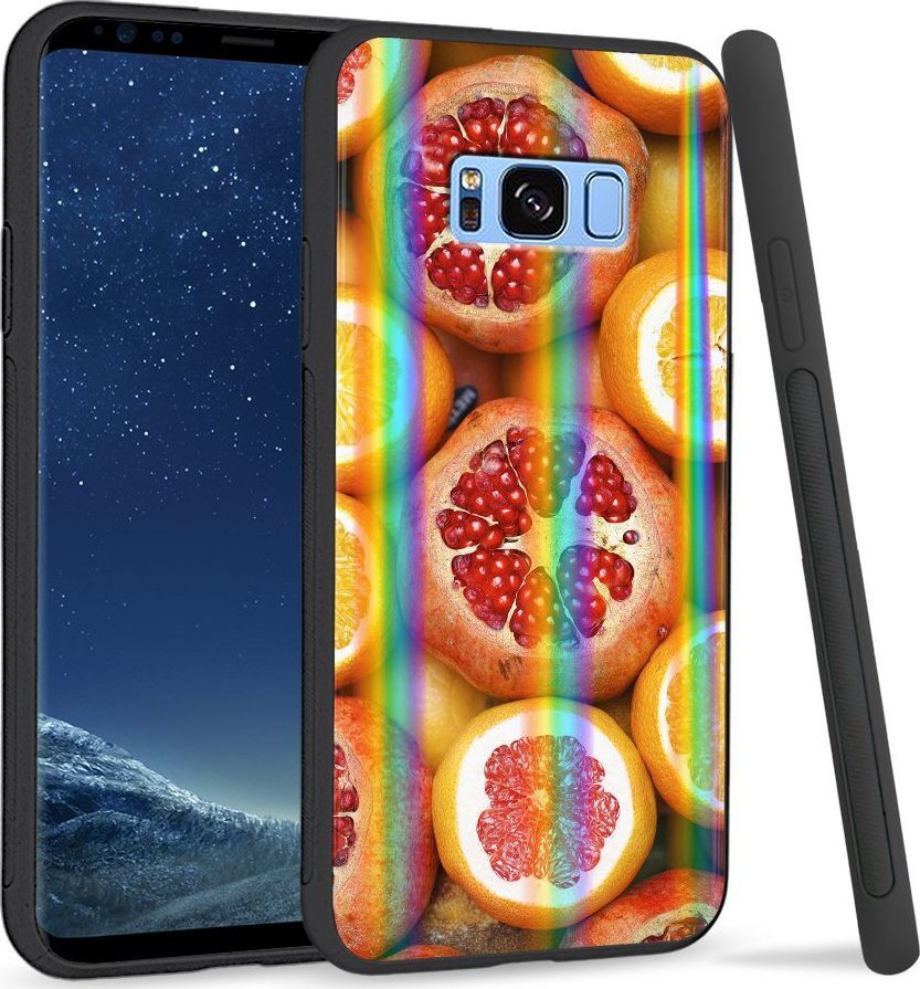 Super Fashion Etui Rainbow Series na Samsung S8 Plus Fruits 1