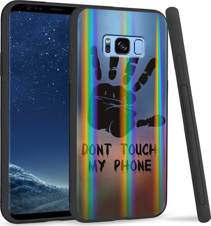 Super Fashion Etui Rainbow Series na Samsung S8 Plus Don't Touch My Phone 1