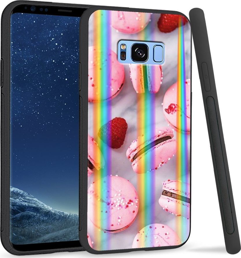 Super Fashion Etui Rainbow Series na Samsung S8 Plus Ciastka 1