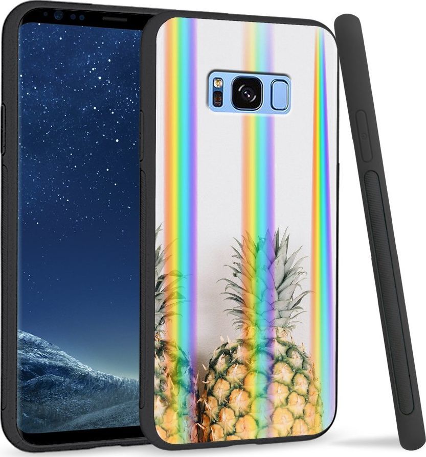 Super Fashion Etui Rainbow Series na Samsung S8 Plus Ananas 1