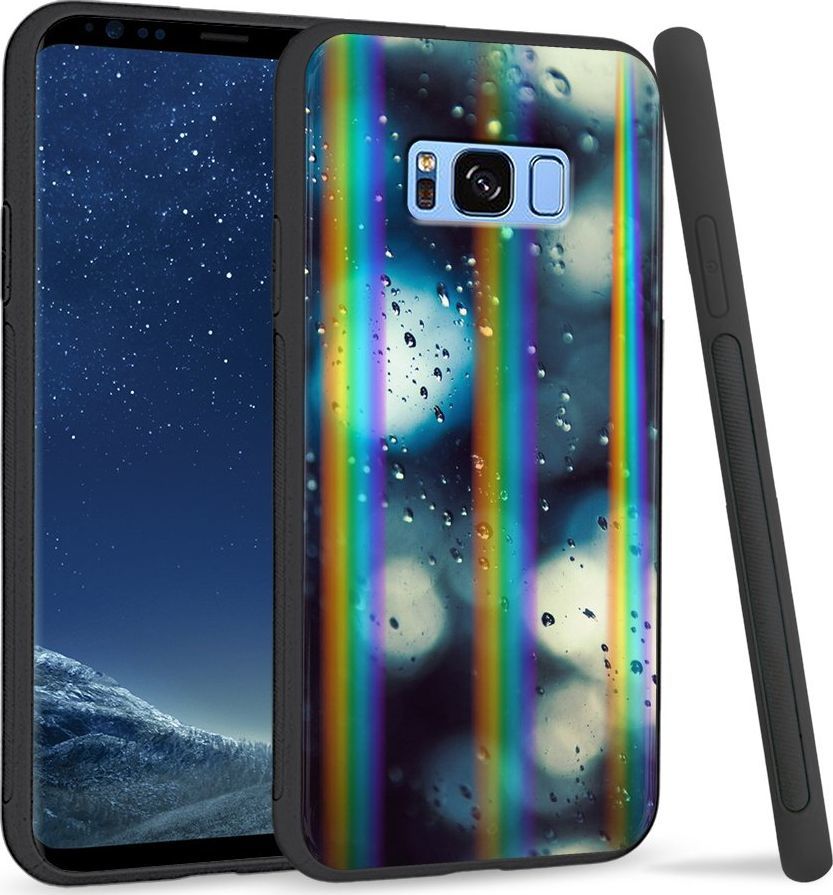 Super Fashion Etui Rainbow Series na Samsung S8 Plus Rain Glass 1