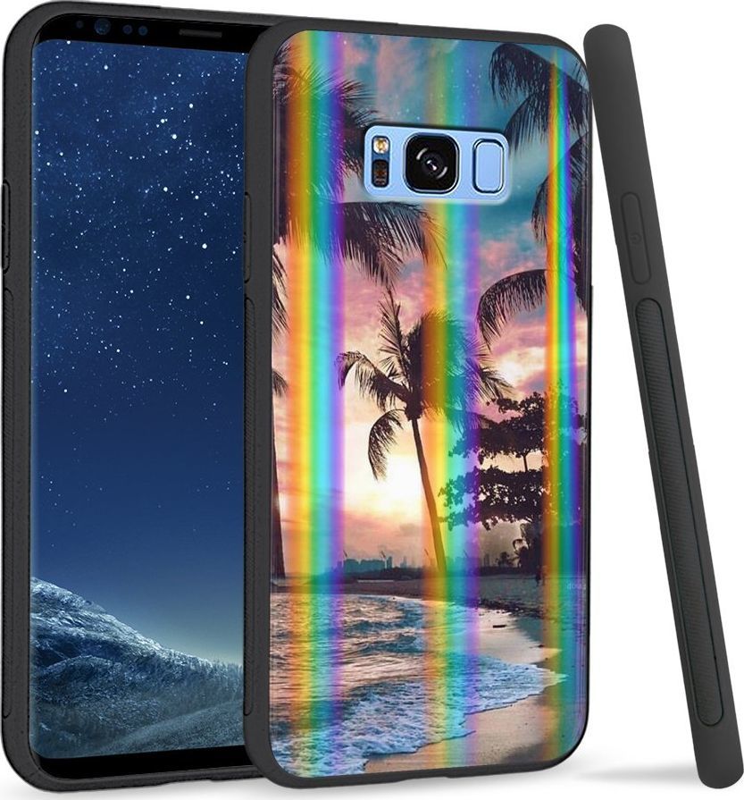 Super Fashion Etui Rainbow Series na Samsung S8 Plus Tropical Beach 1