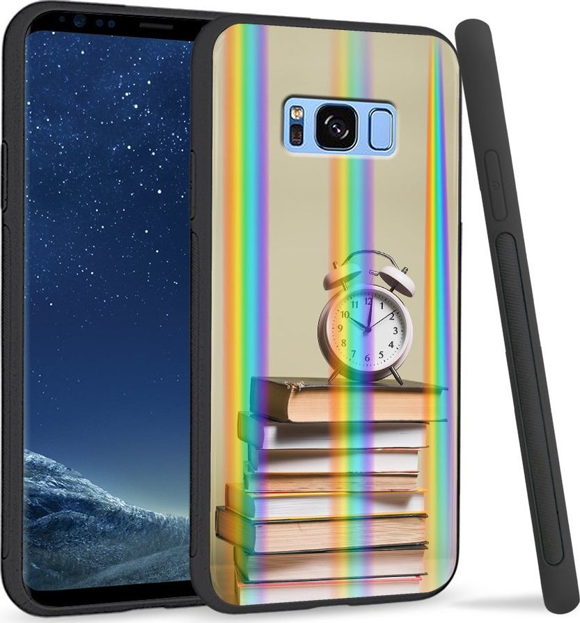 Super Fashion Etui Rainbow Series na Samsung S8 Plus Budzik 1