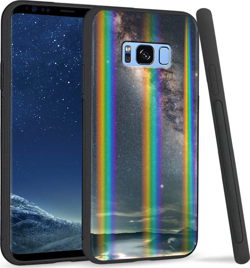 Super Fashion Etui Rainbow Series na Samsung S8 Plus Gwieździste niebo 1