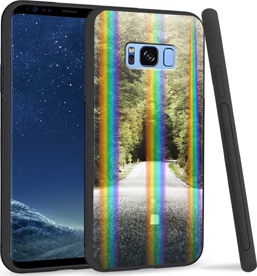 Super Fashion Etui Rainbow Series na Samsung S8 Plus Droga przez las 1