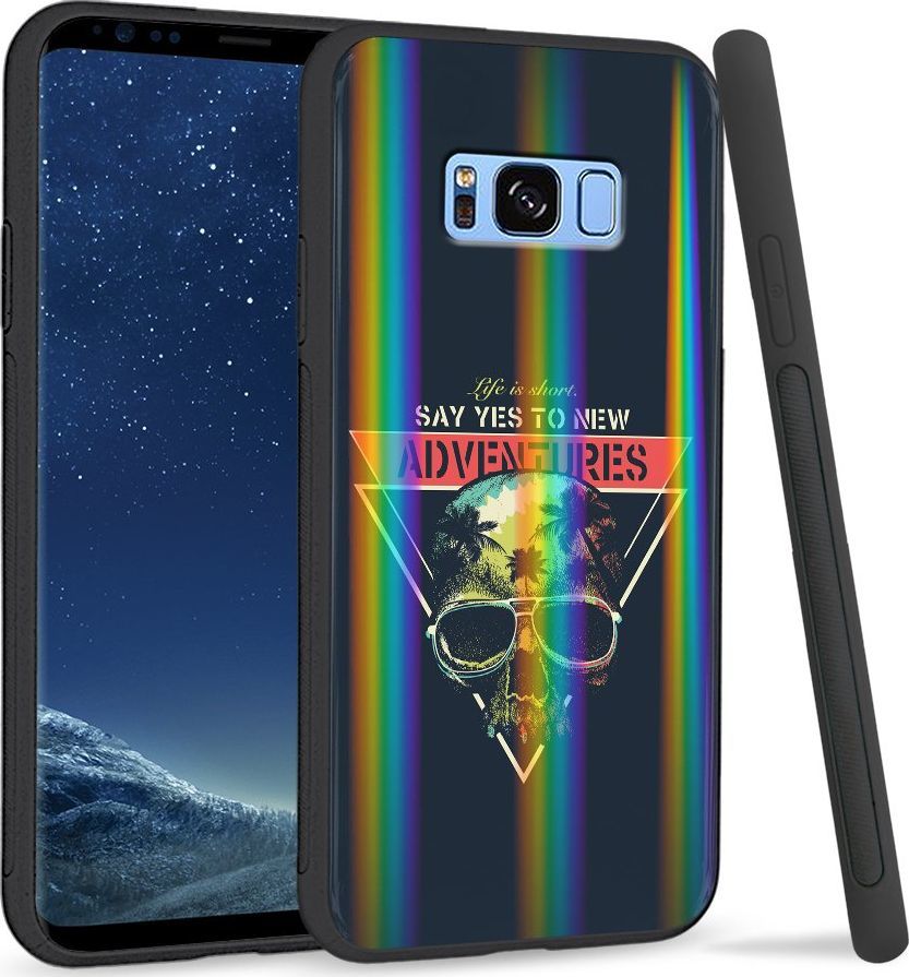 Super Fashion Etui Rainbow Series na Samsung S8 Plus życie krótkie 1