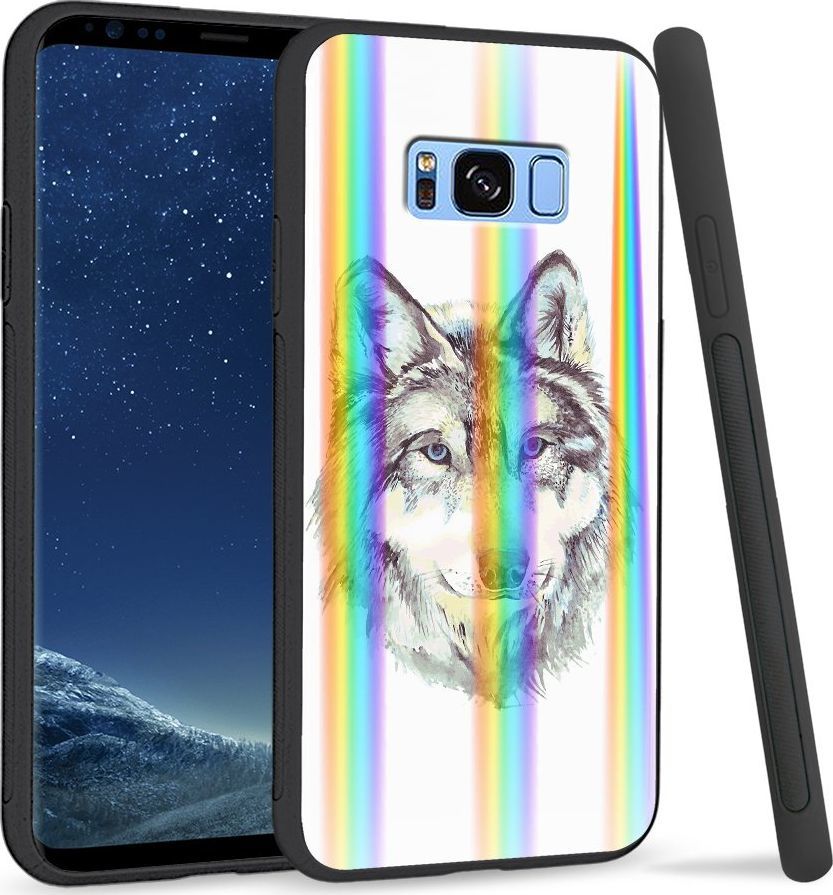 Super Fashion Etui Rainbow Series na Samsung S8 Plus Wilk 1
