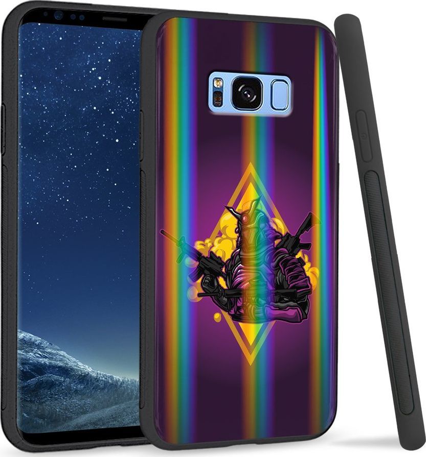 Super Fashion Etui Rainbow Series na Samsung S8 Plus Ninja 1