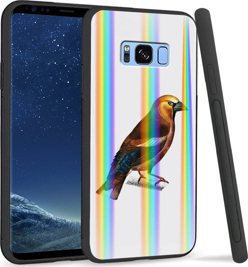 Super Fashion Etui Rainbow Series na Samsung S8 Plus Sójka 1