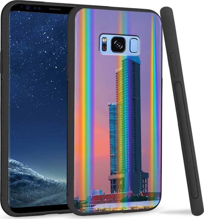 Super Fashion Etui Rainbow Series na Samsung S8 Plus Wierzowiec 1