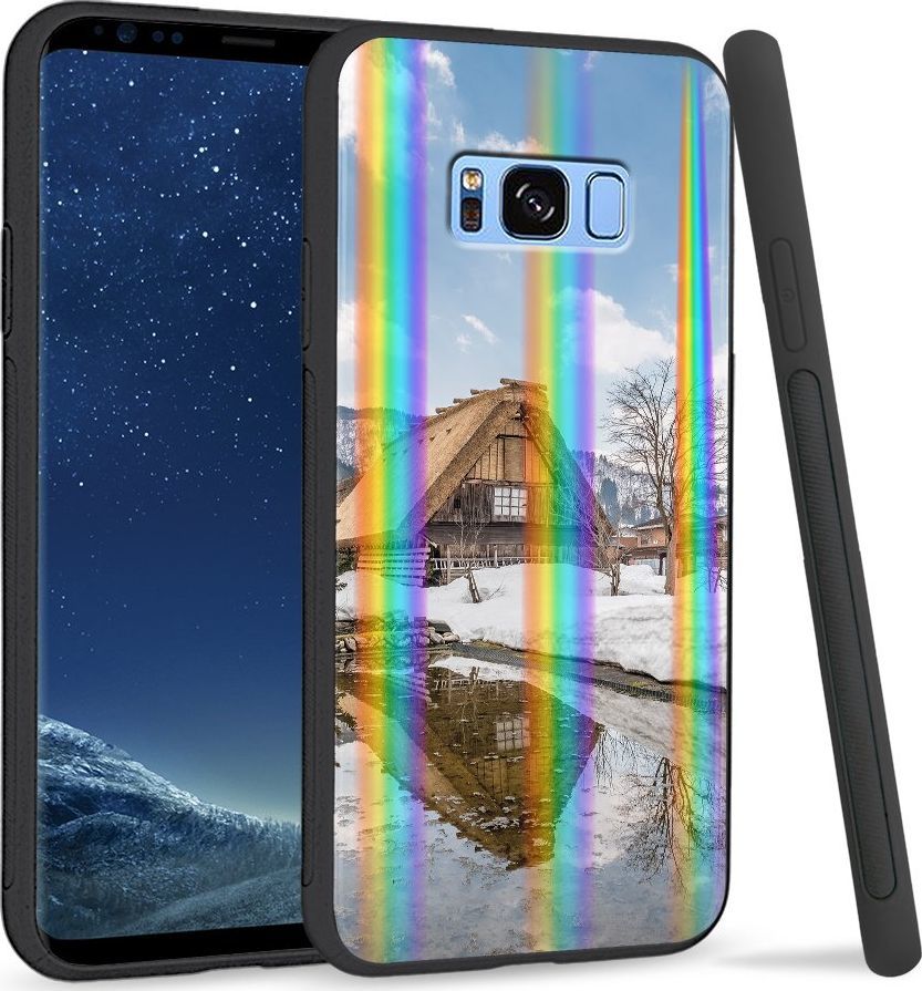 Super Fashion Etui Rainbow Series na Samsung S8 Plus Chatka 1