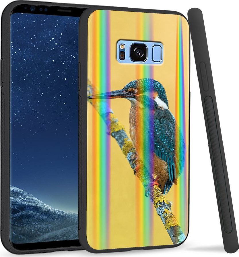 Super Fashion Etui Rainbow Series na Samsung S8 Plus Zimorodek 1