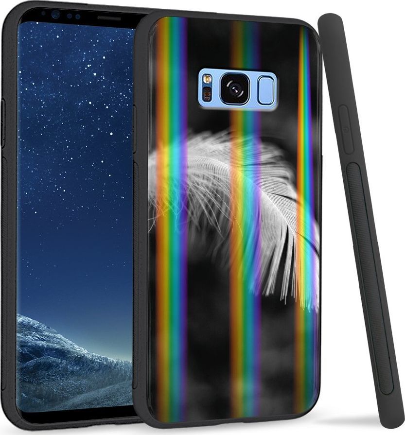 Super Fashion Etui Rainbow Series na Samsung S8 Plus Pióro 1