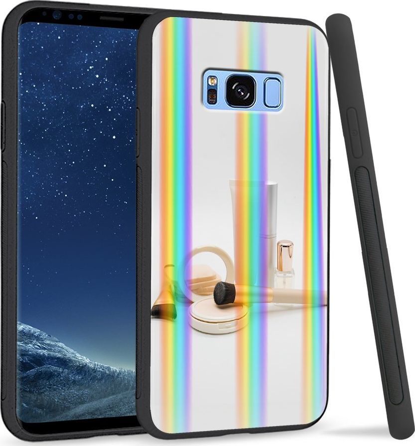 Super Fashion Etui Rainbow Series na Samsung S8 Plus Kosmetyki 1