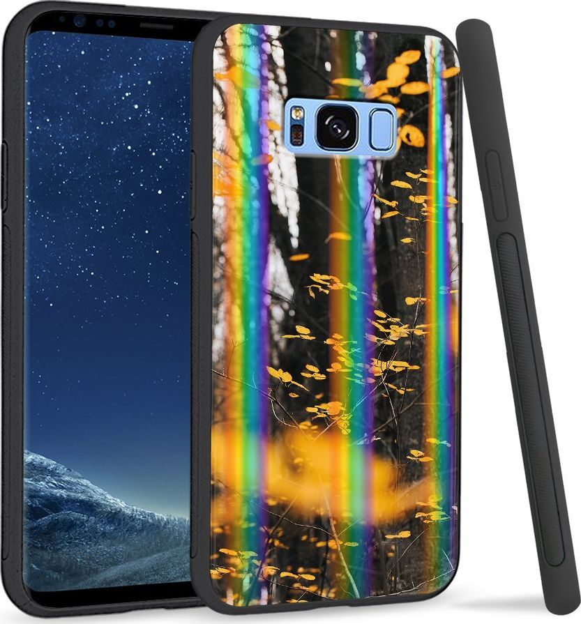 Super Fashion Etui Rainbow Series na Samsung S8 Plus Las 1