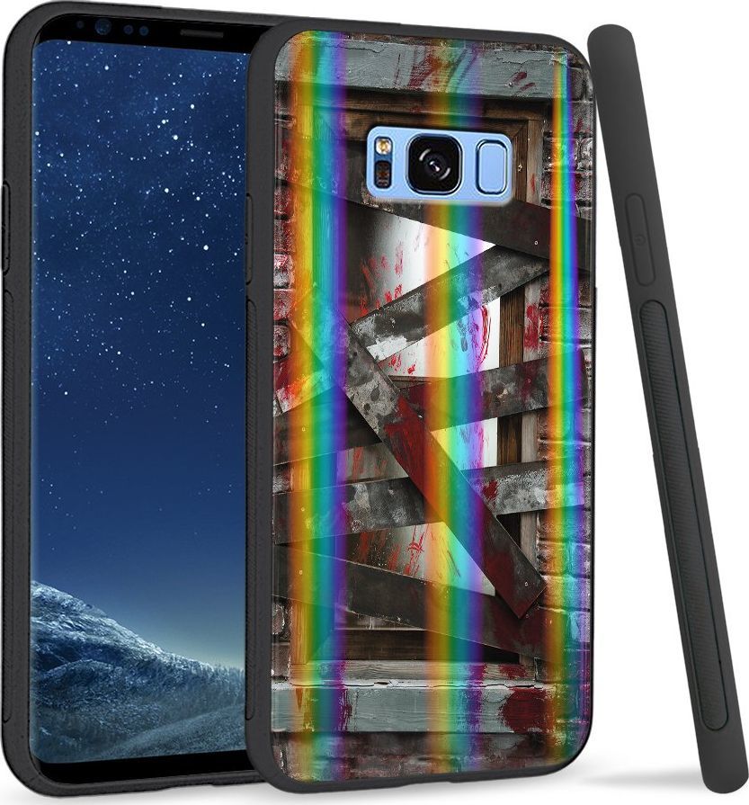 Super Fashion Etui Rainbow Series na Samsung S8 Plus Straszny dom 1